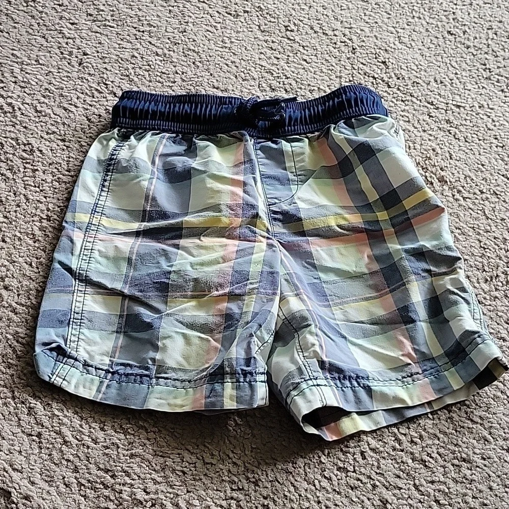 Lands' End Kids Boy's Swim Trunks
